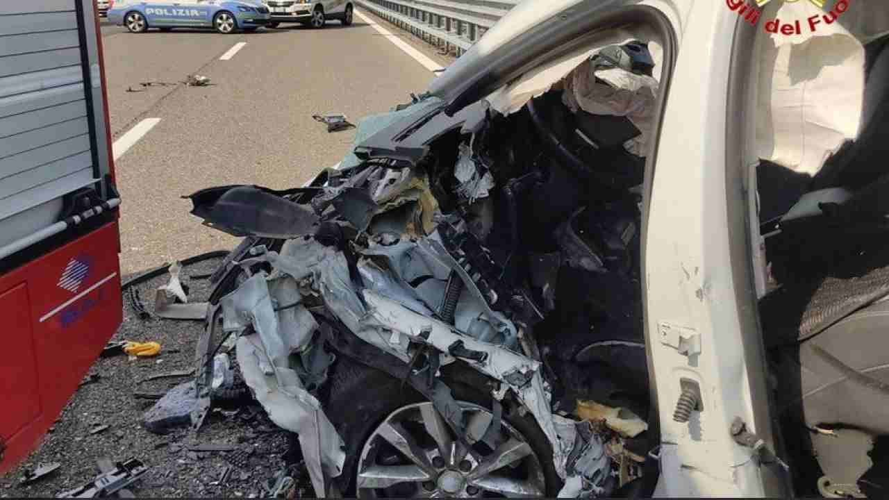 Terribile incidente sulla A7