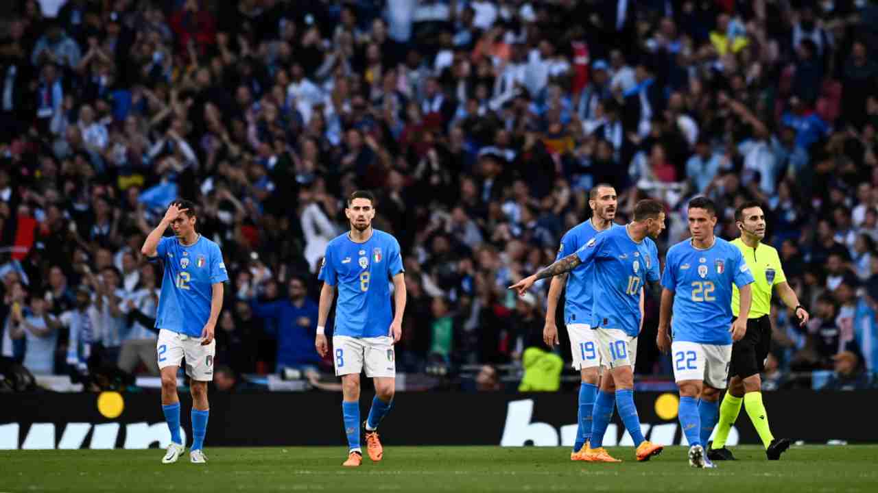 Italia deludente a Wembley 