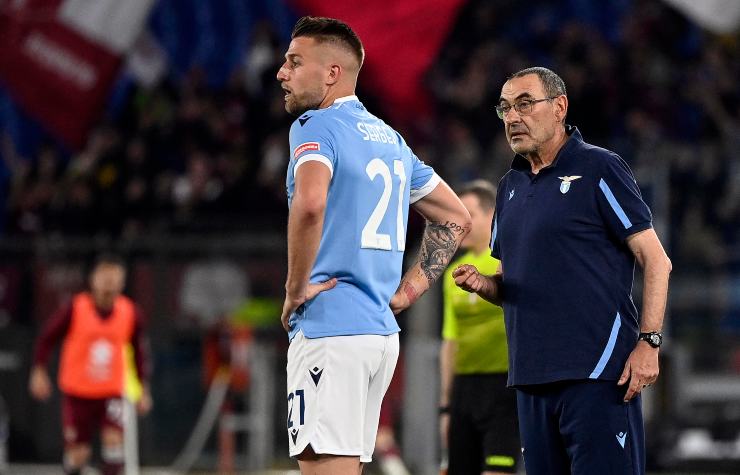 Milinkovic e Sarri