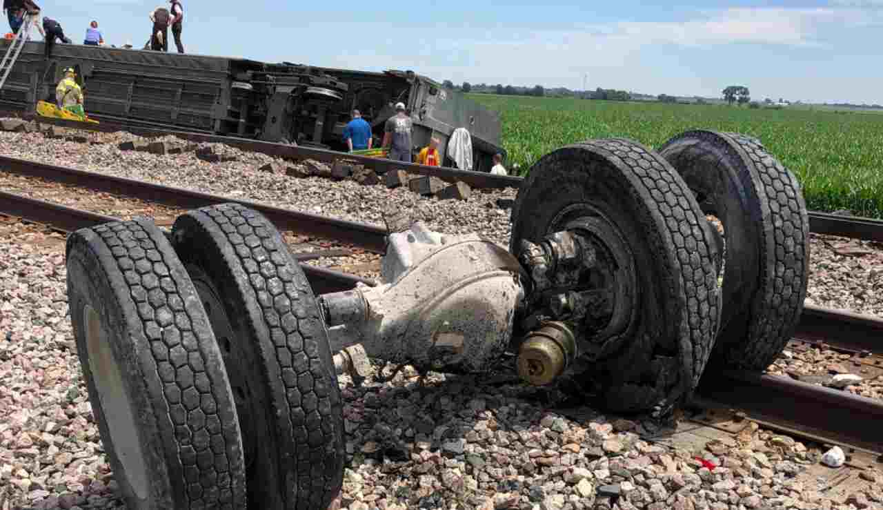 treno deragli Usa