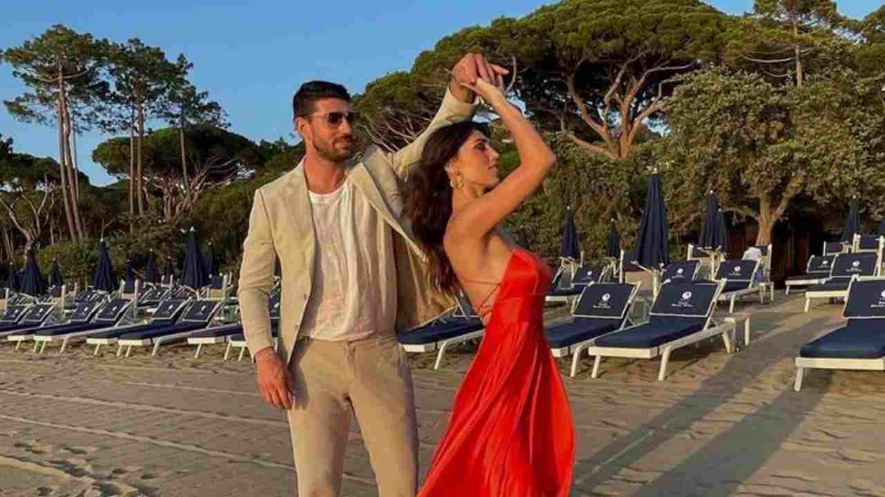 Cecilia Rodríguez e Ignazio Moser matrimonio in spiaggia