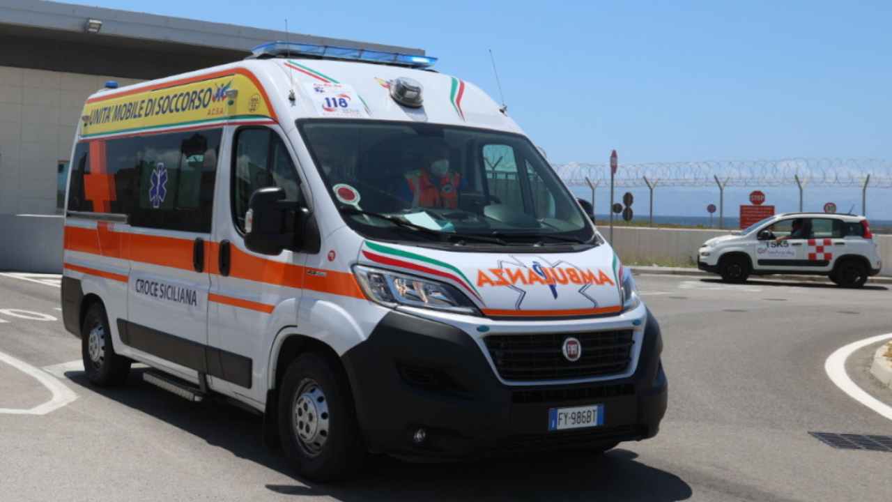 Ambulanza in azione