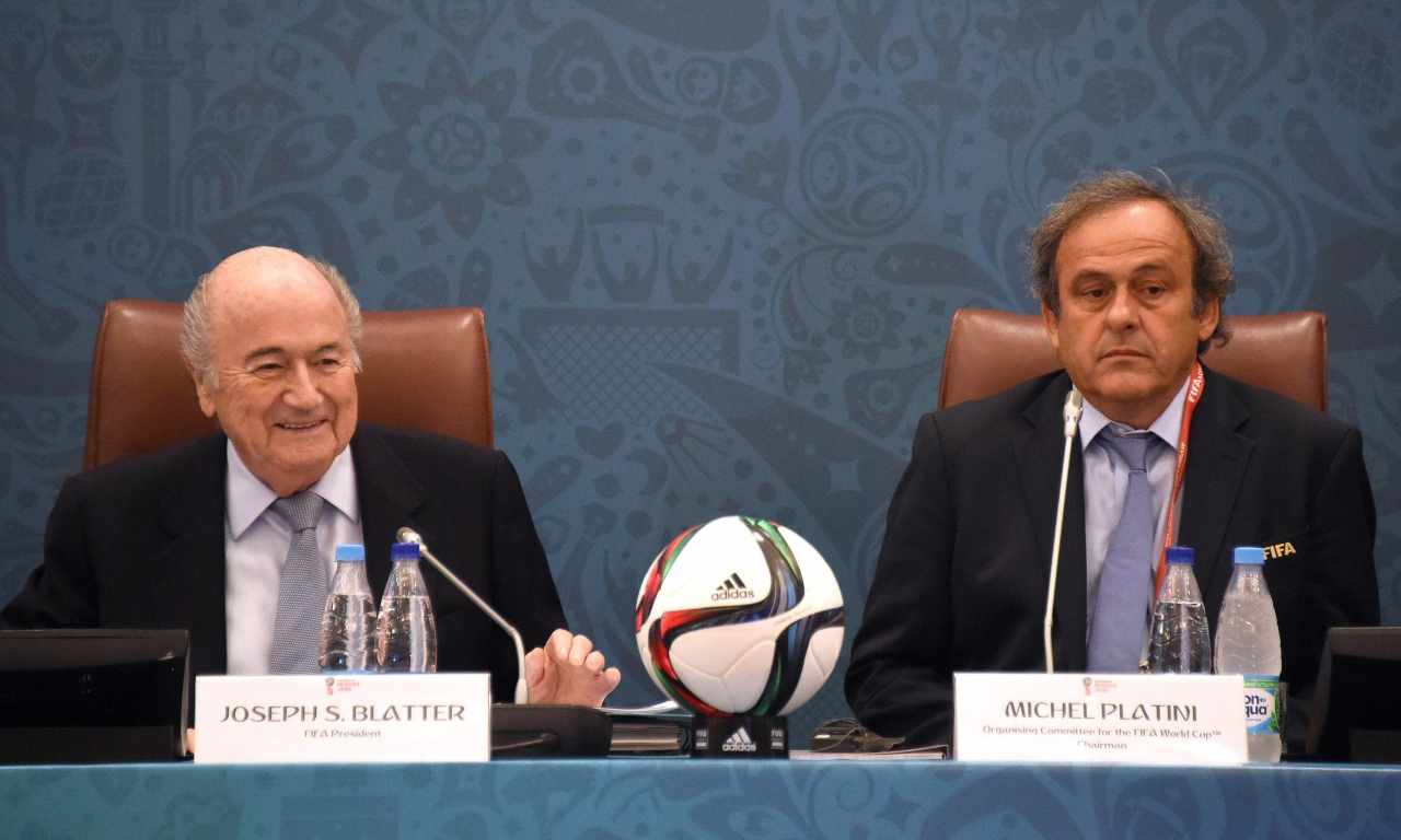 Blatter e Platini