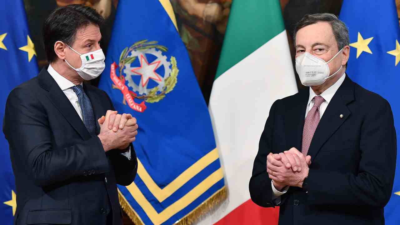 Conte e Draghi