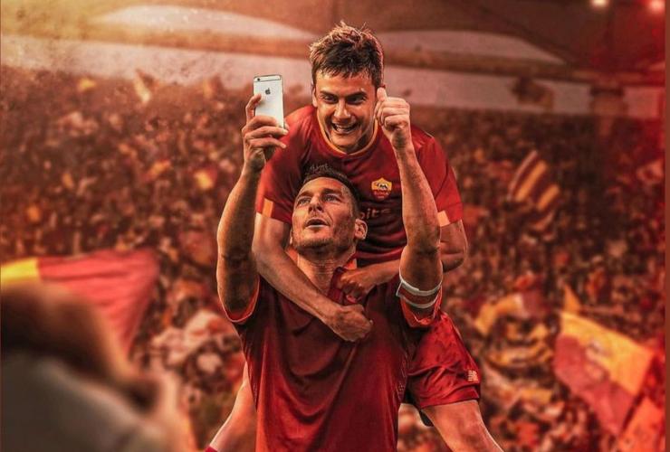 Dybala e Totti