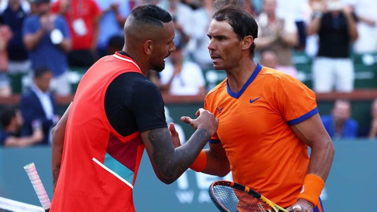 Kyrgios e Nadal