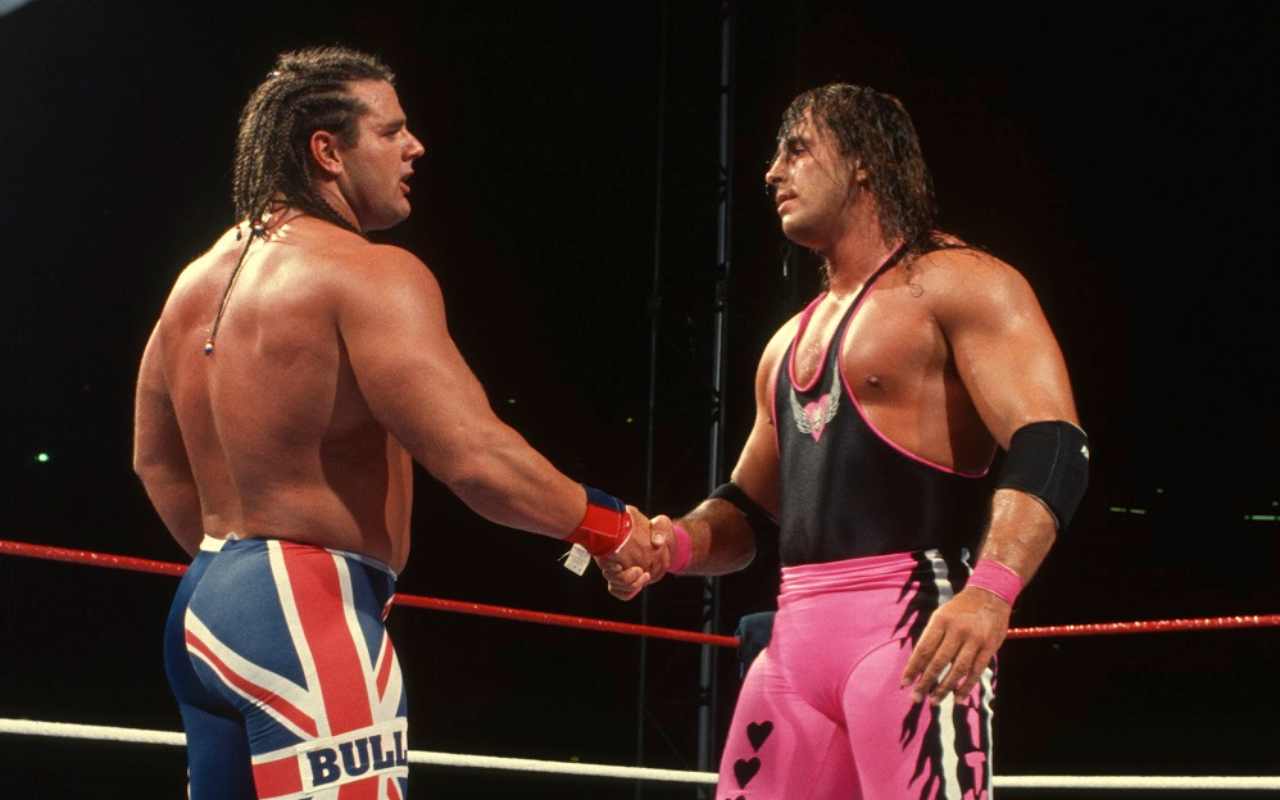 British Bulldog vs Bret Hart