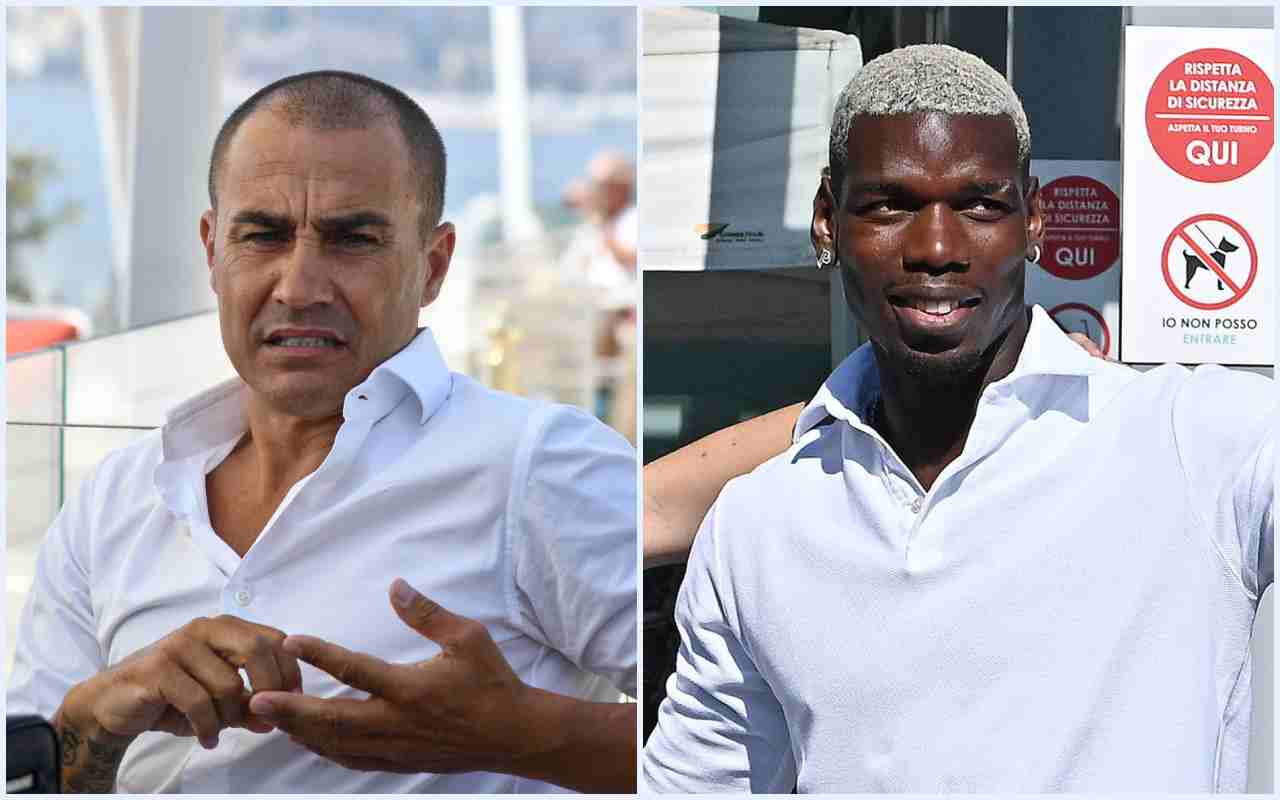 Fabio Cannavaro Paul Pogba 