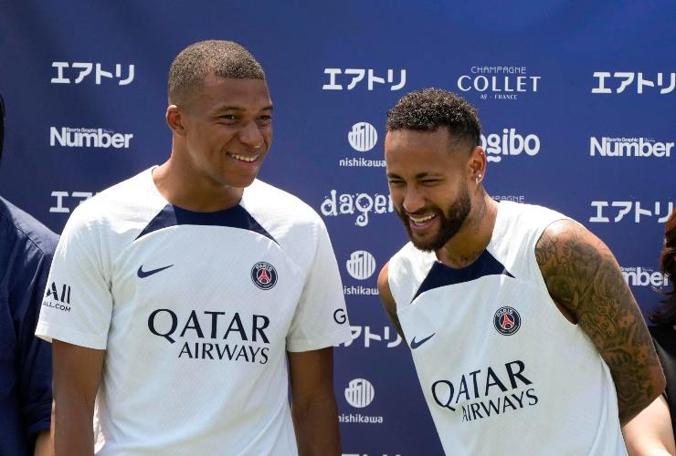 Mbappé e Neymar