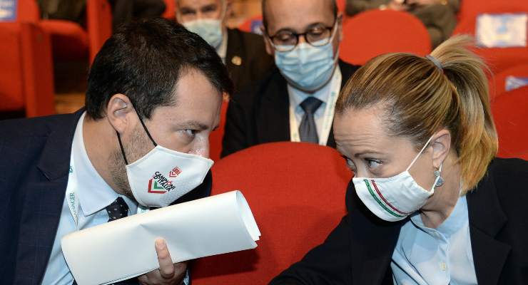 Meloni e Salvini