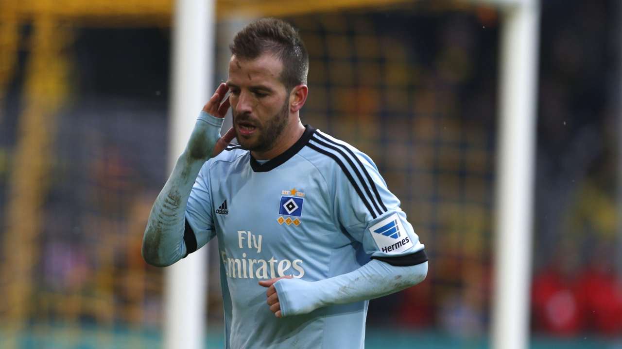 Van der Vaart si schiera con De Jong 