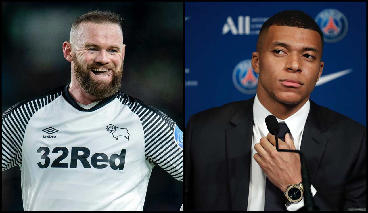 Rooney e Mbappe