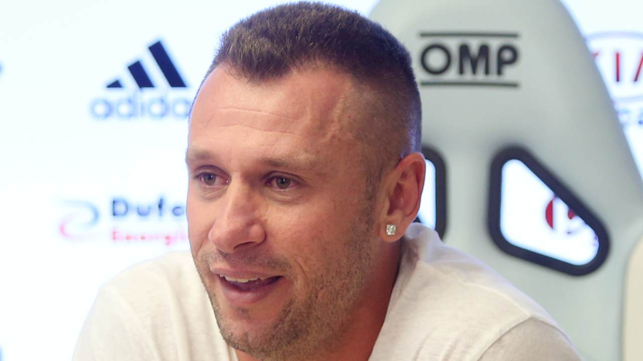 Antonio Cassano senza peli sulla lingua