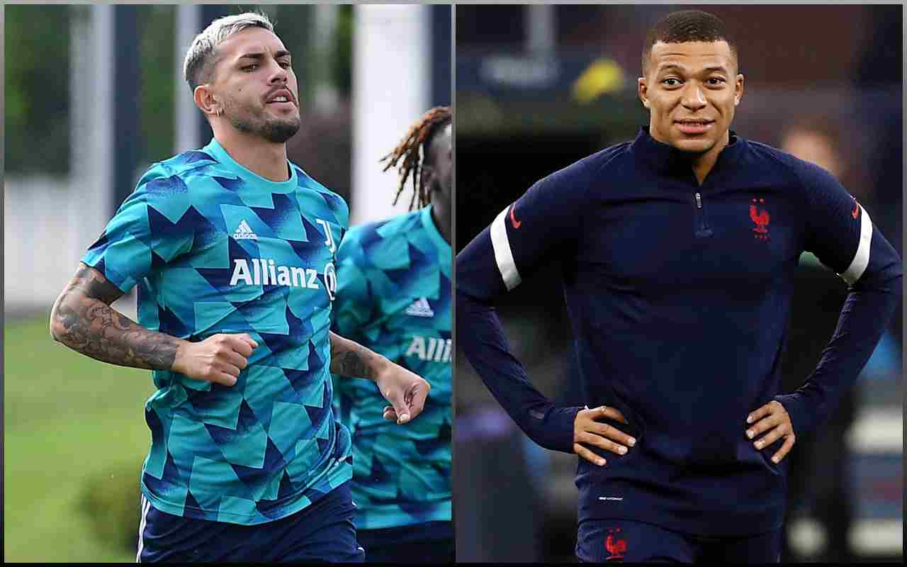 Leandro Paredes Kylian Mbappé 