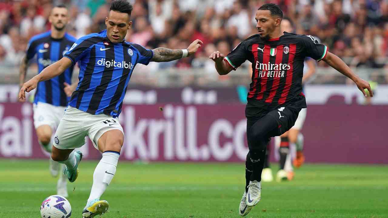 Milan-inter, derby di Serie A