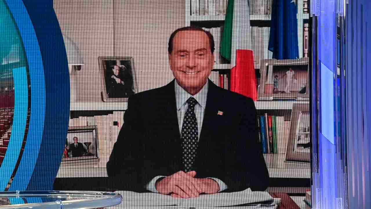 Berlusconi intervenuto ieri in diretta a Porta a Porta