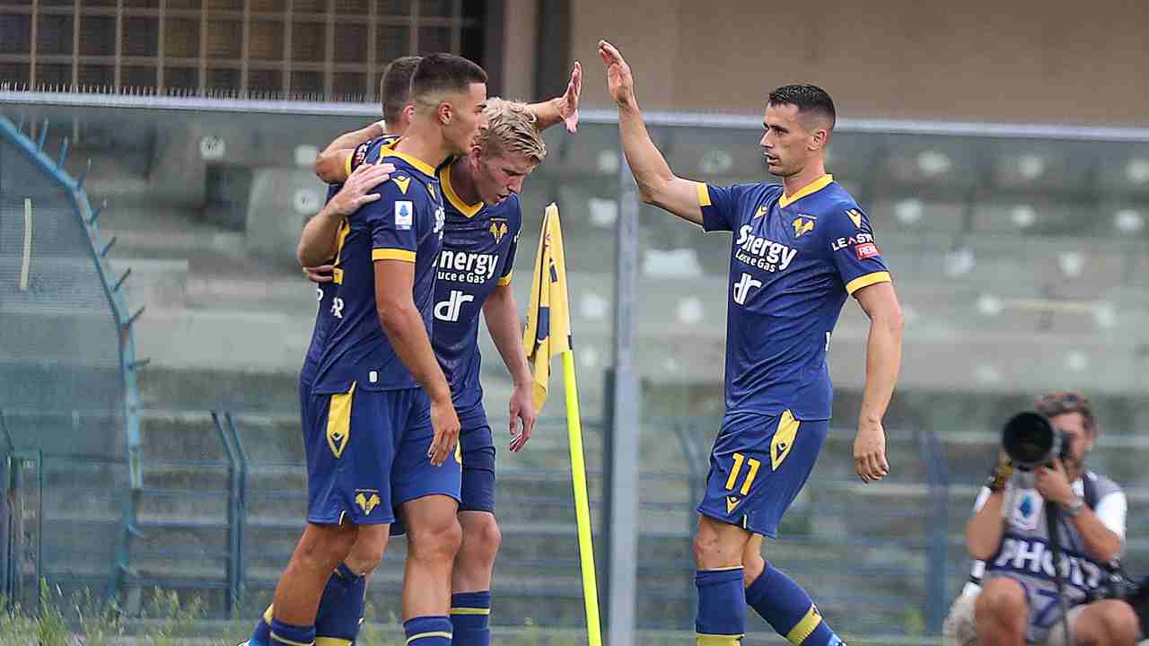 Verona-Sampdoria resoconto