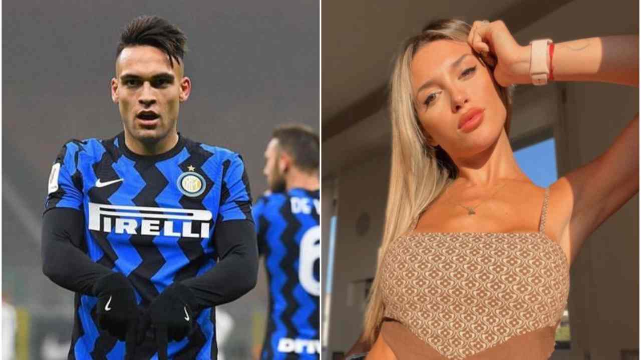 Lautaro Martinez Agustina Gandolfo storia Instagram