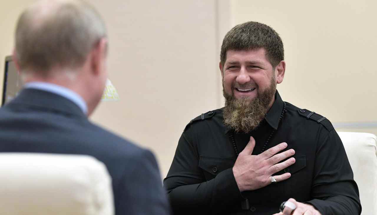 Kadyrov davanti a Putin