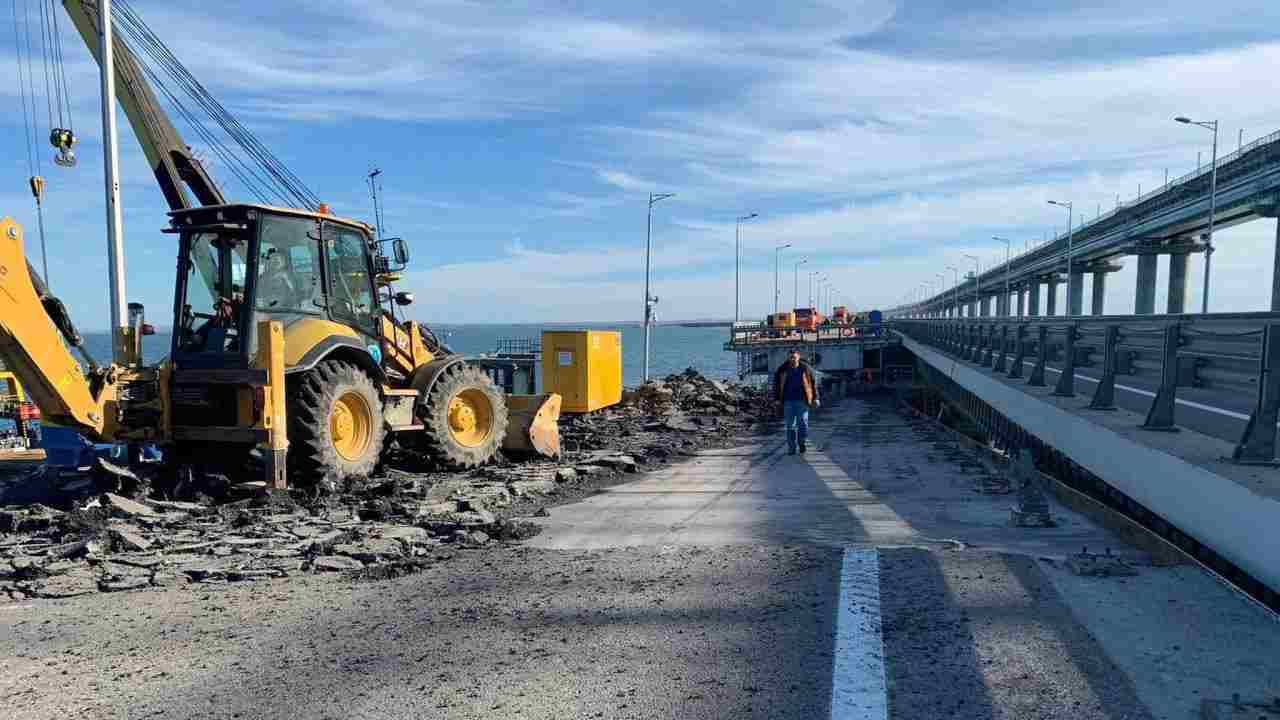 Ponte della Crimea, per i russi possibile sabotaggio