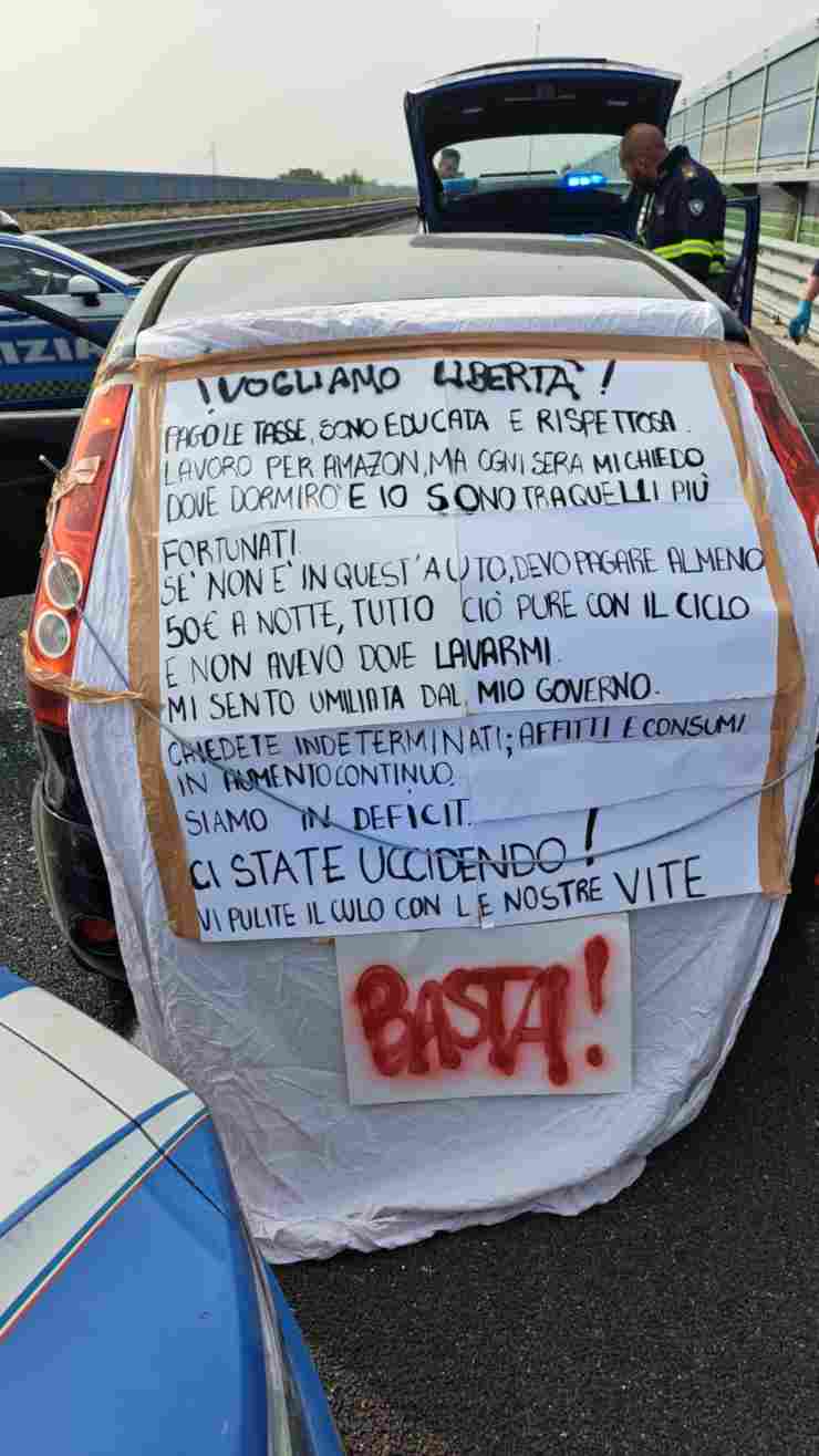 La protesta