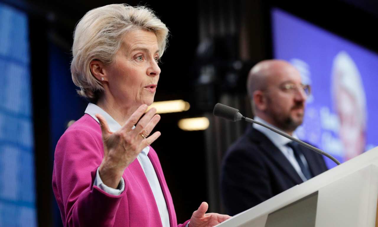 Charles Michel e Ursula von der Leyen