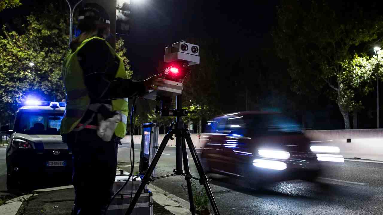 Autovelox in azione nel Lazio