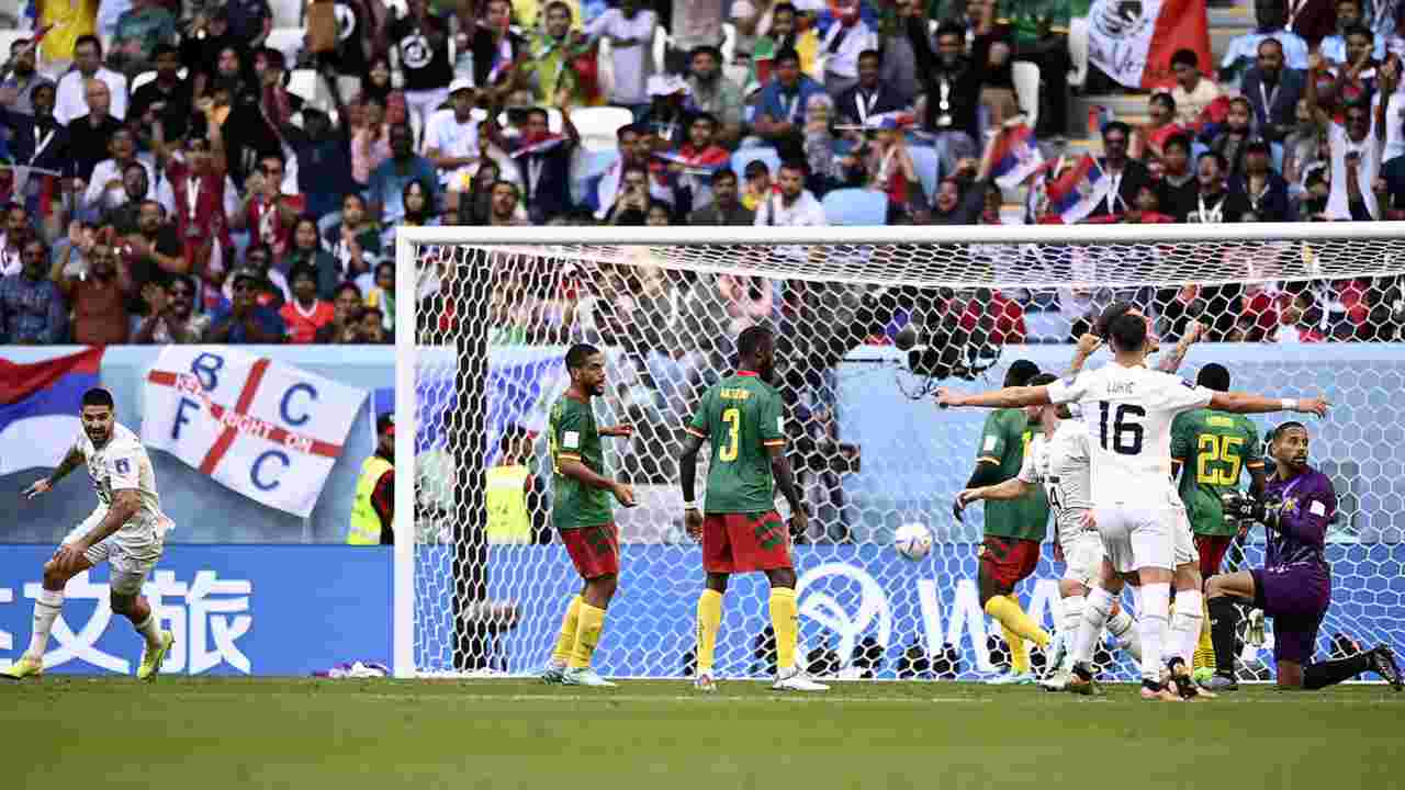 Camerun-Serbia, seconda giornata del girone 'G'