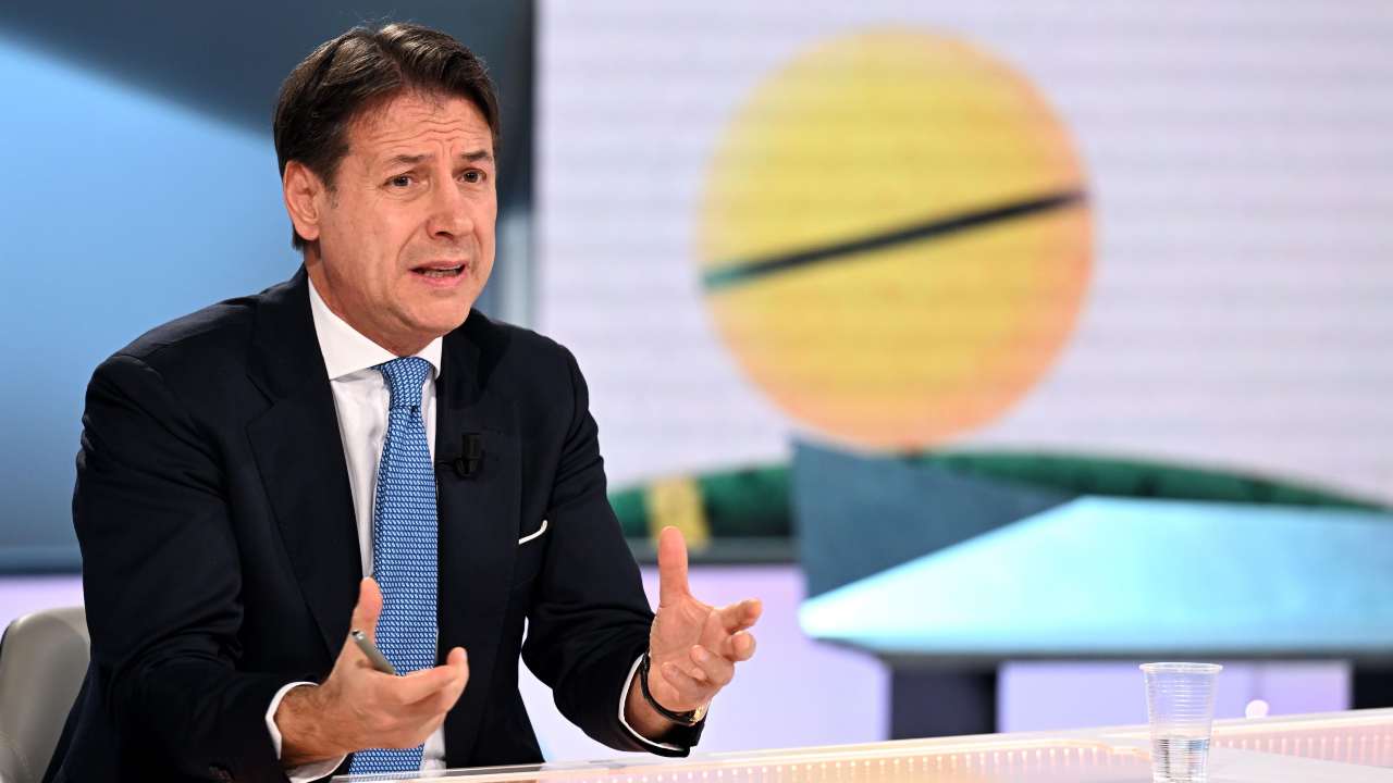 Giuseppe Conte ospite diu 'Mezz'ora in più'