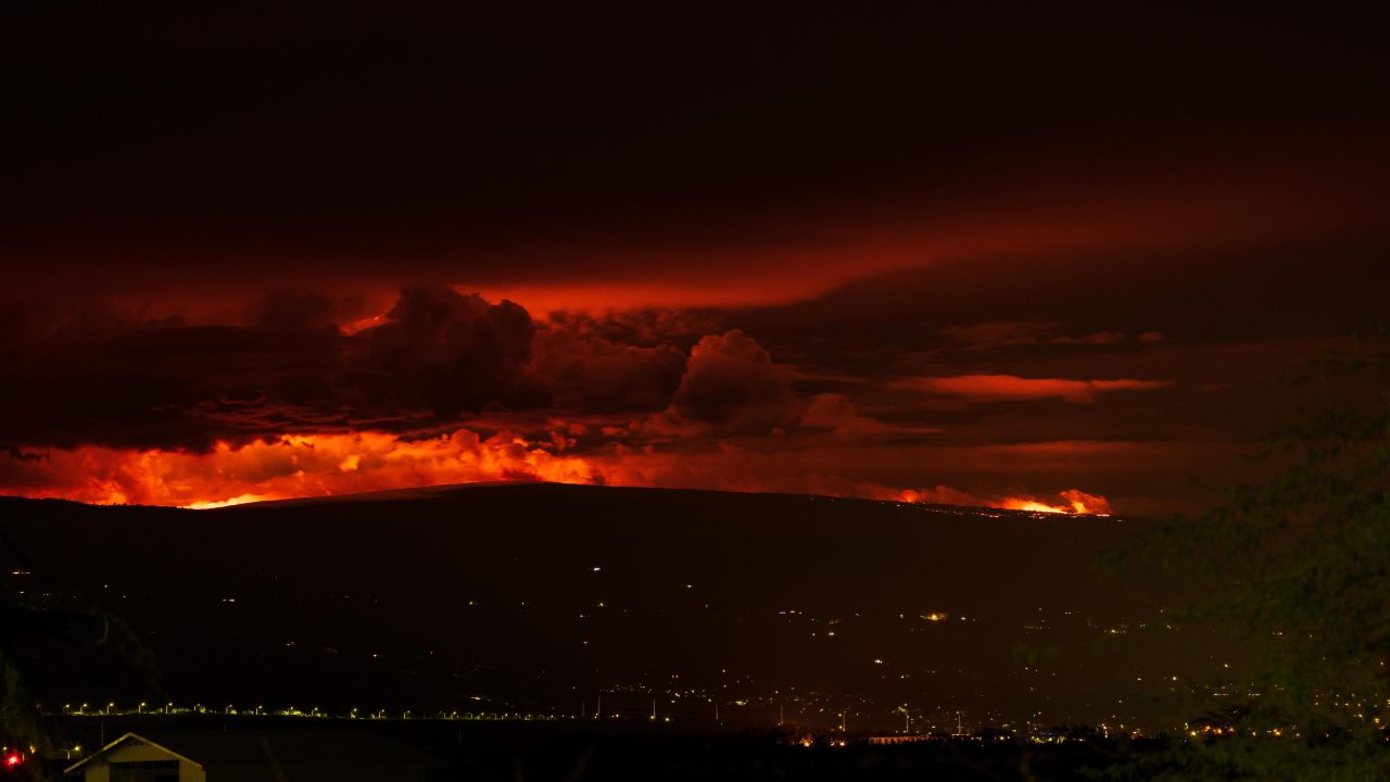 Erutta il vulcano Mauna Loa