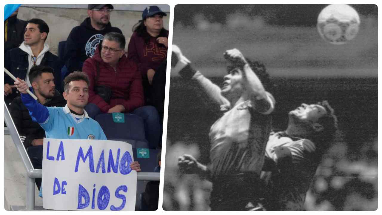 Mano de Dios Maradona