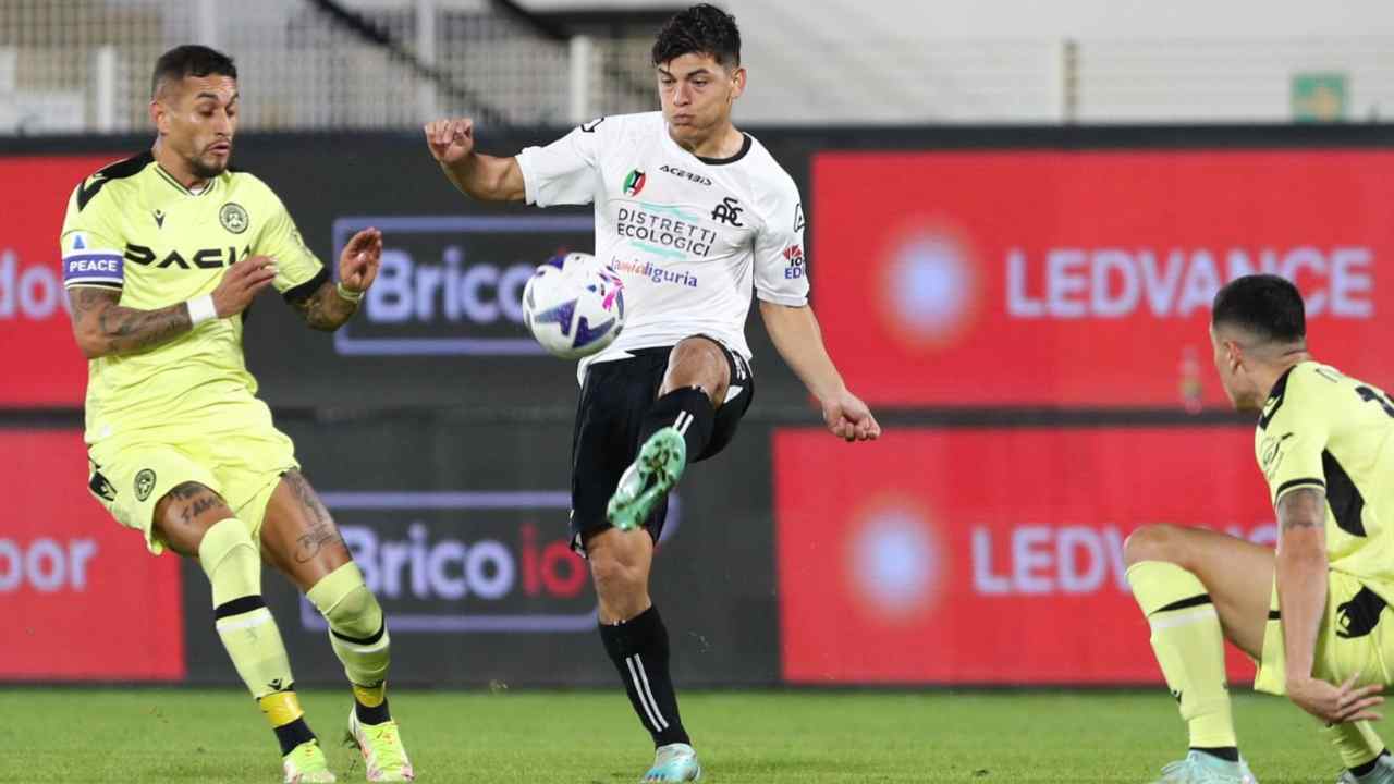 Spezia-Udinese, 14ma giornata di campionato