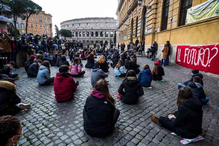 La protesta