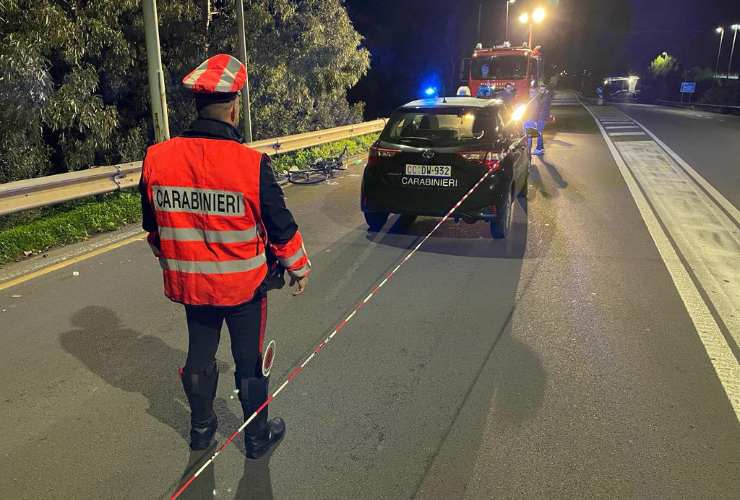 Ciclista investito ed ucciso da auto 