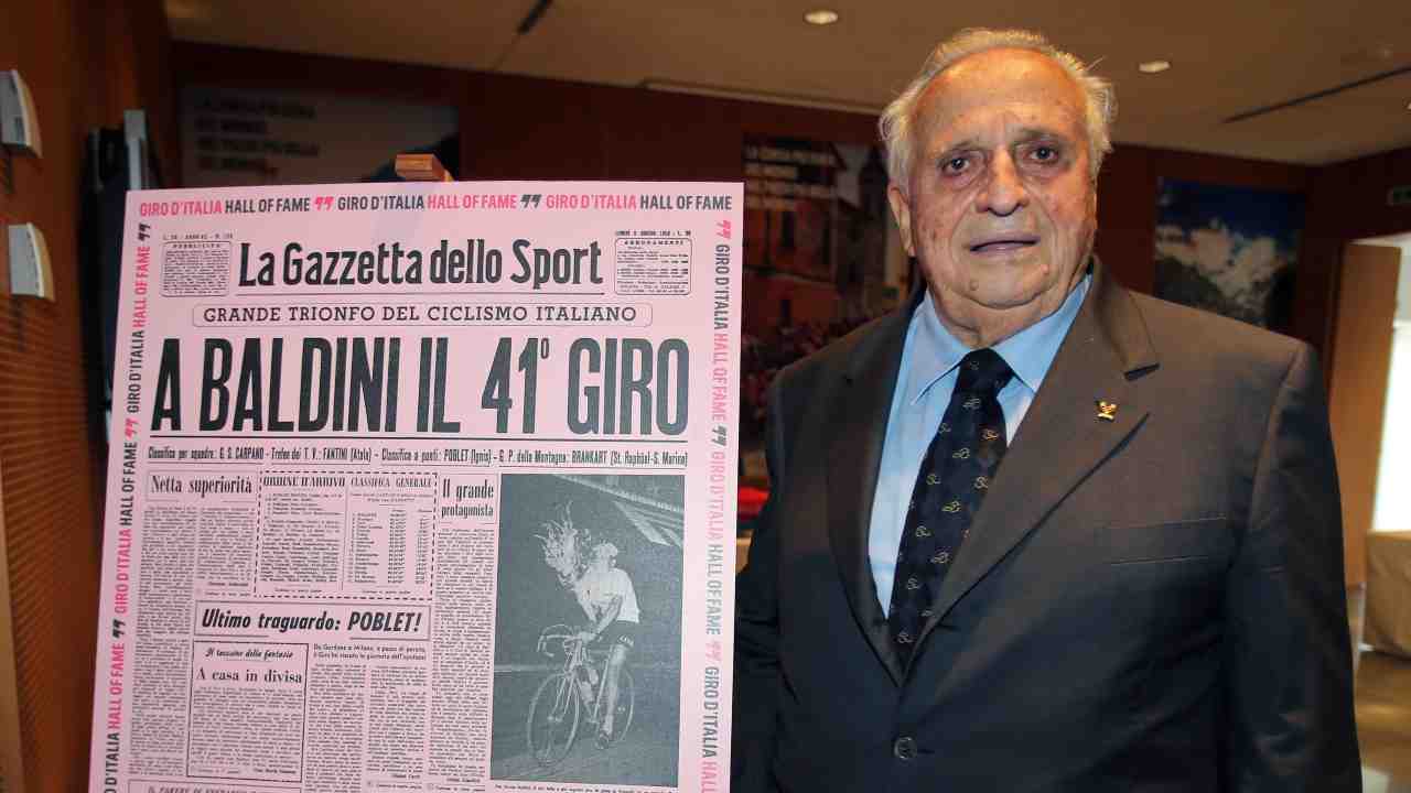 Lutto nel ciclismo, morto Ercole Baldini