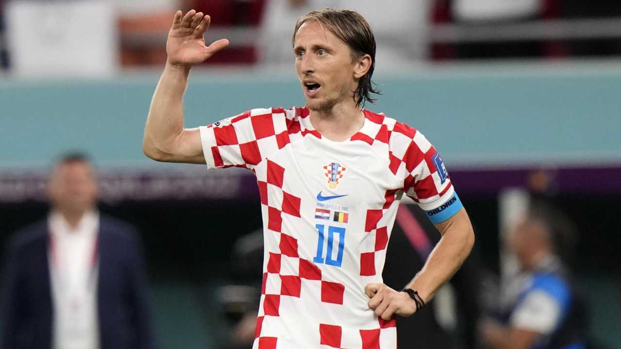 Luka Modric obiettivo di mercato della Roma 