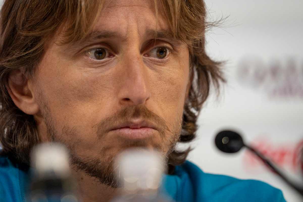 Luka Modric, stella della Croazia e del Real Madrid (LaPresse)