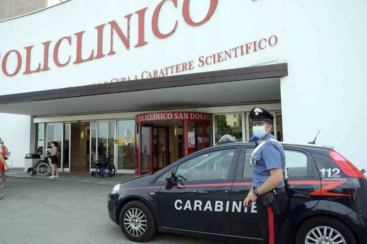 Medico aggredito al parcheggio del Policlinico San Donato