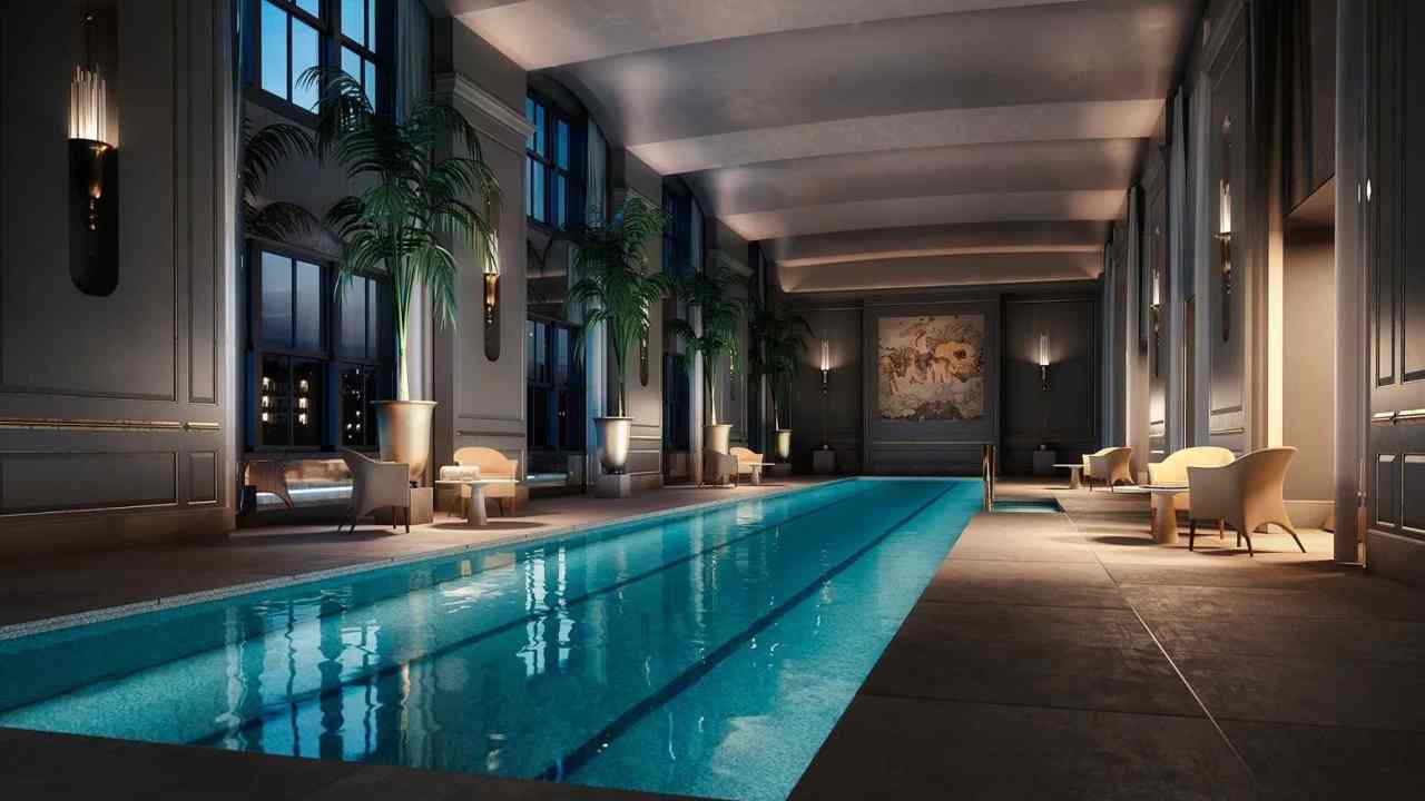 La piscina del Steinway Tower