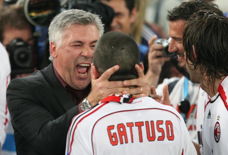 Ancelotti e Gattuso