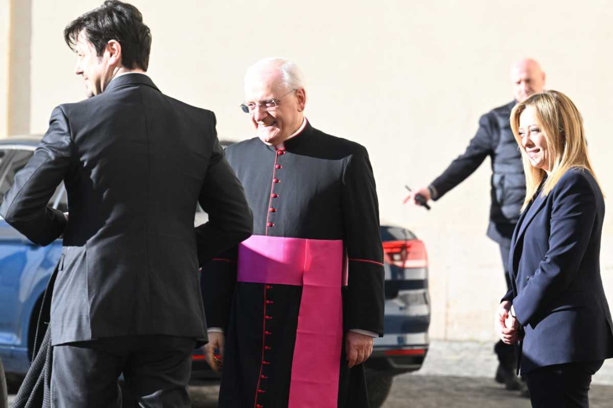 Meloni incontra Papa Francesco