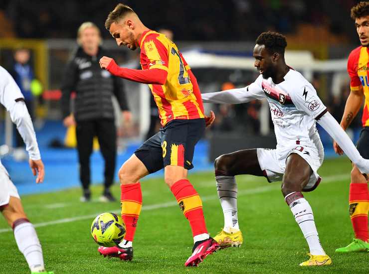 Lecce-Salernitana tabellino