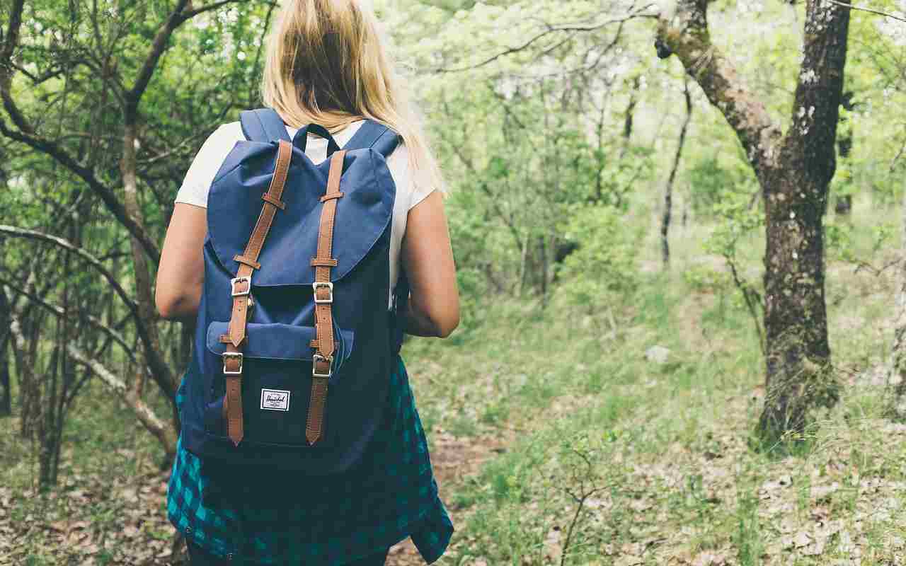 Passeggiare nei boschi