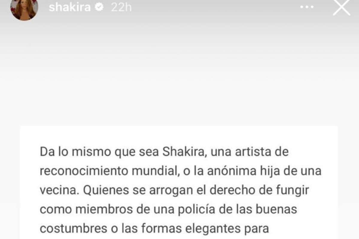 Shakira editoriale Piqué