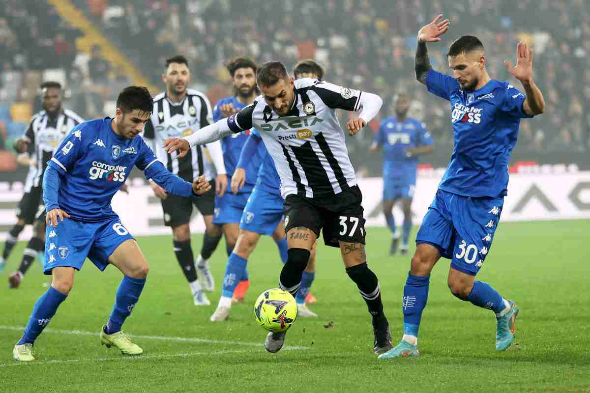 Udinese-Empoli resoconto