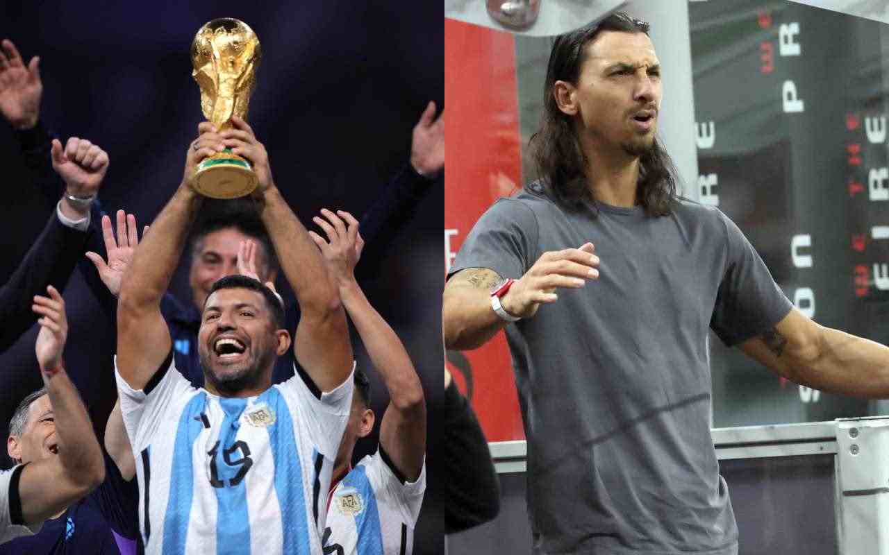 Aguero e Ibrahimovic