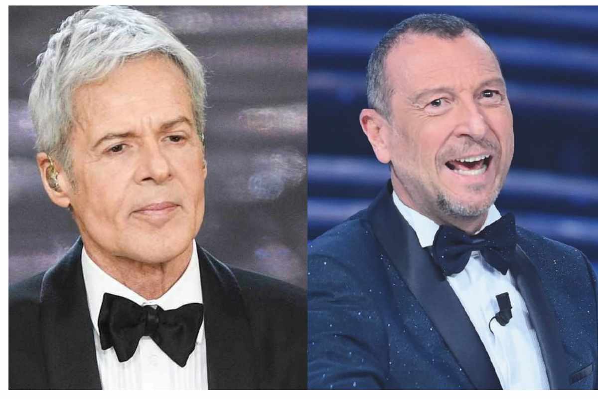 Baglioni e Amadeus scontro