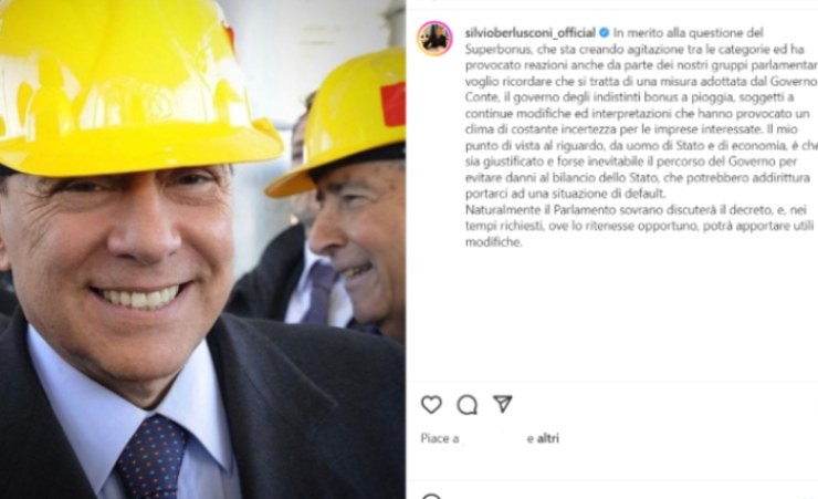 Assist di Berlusconi alla Meloni 