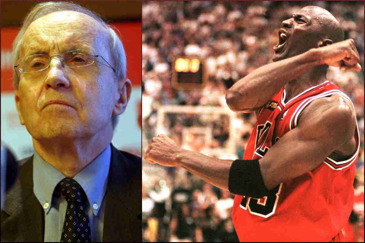 Dan Peterson e Michael Jordan