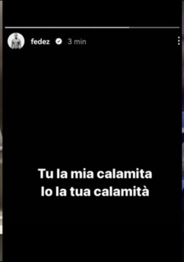 Fedez storie social